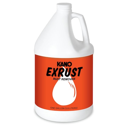 Kroil Exrust 1 Gallon Industrial Grade Rust Remover, 2PK AZEX011C2